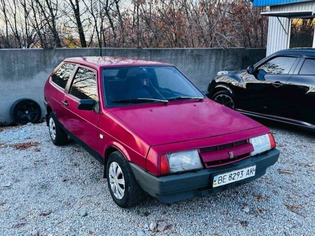 Красный ВАЗ 2108, объемом двигателя 1.5 л и пробегом 149 тыс. км за 850 $, фото 1 на Automoto.ua