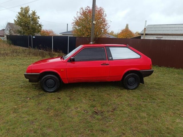 Красный ВАЗ 2108, объемом двигателя 1.3 л и пробегом 128 тыс. км за 750 $, фото 2 на Automoto.ua