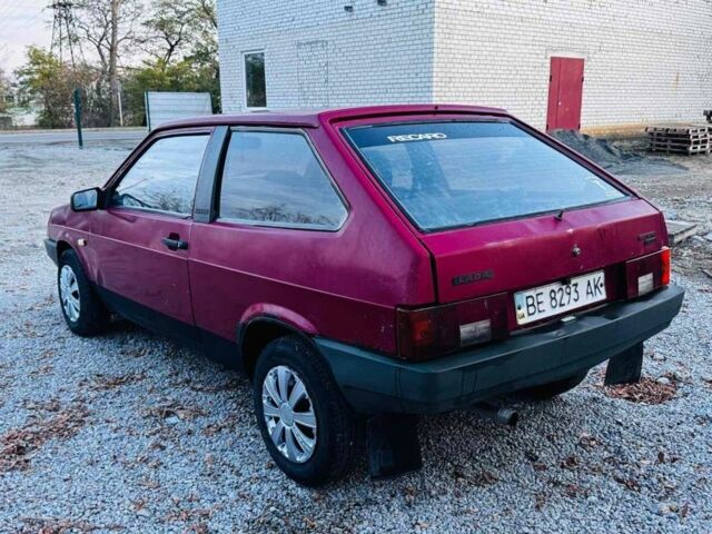 Красный ВАЗ 2108, объемом двигателя 1.5 л и пробегом 149 тыс. км за 850 $, фото 3 на Automoto.ua