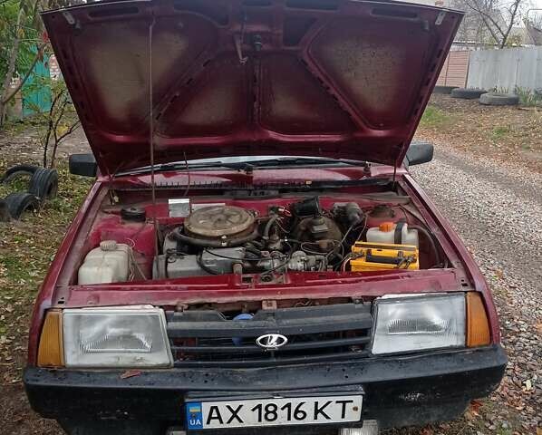 Червоний ВАЗ 2108, об'ємом двигуна 1.5 л та пробігом 155 тис. км за 1100 $, фото 1 на Automoto.ua