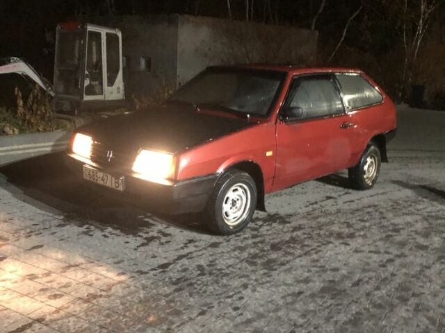 Красный ВАЗ 2108, объемом двигателя 1.5 л и пробегом 3 тыс. км за 800 $, фото 1 на Automoto.ua