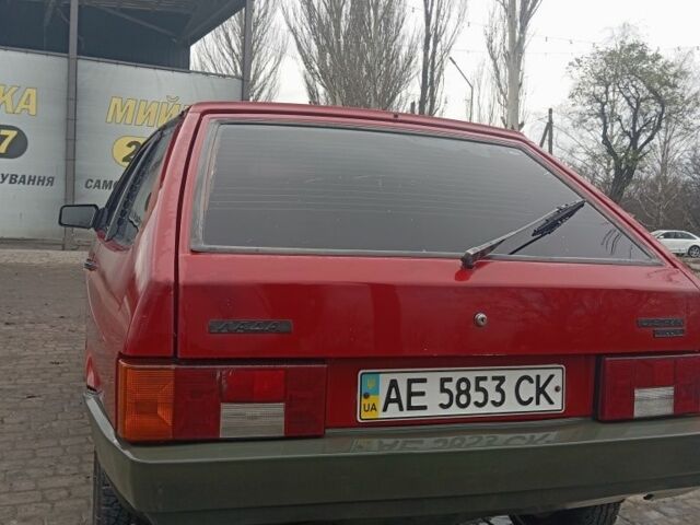 Красный ВАЗ 2108, объемом двигателя 1.3 л и пробегом 91 тыс. км за 1500 $, фото 3 на Automoto.ua