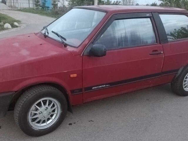 Красный ВАЗ 2108, объемом двигателя 1.6 л и пробегом 100 тыс. км за 750 $, фото 9 на Automoto.ua