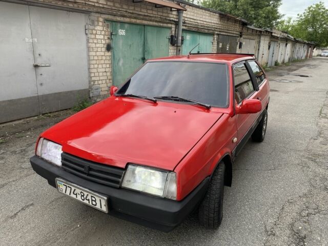 Красный ВАЗ 2108, объемом двигателя 1.5 л и пробегом 124 тыс. км за 900 $, фото 6 на Automoto.ua