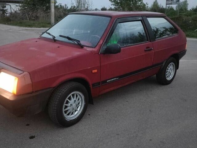 Красный ВАЗ 2108, объемом двигателя 1.6 л и пробегом 100 тыс. км за 750 $, фото 3 на Automoto.ua