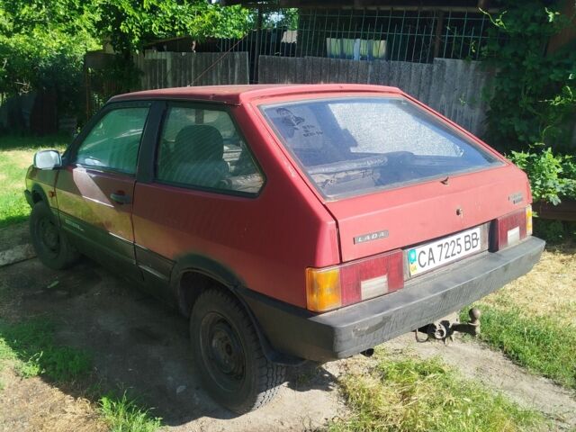 Красный ВАЗ 2108, объемом двигателя 1.5 л и пробегом 200 тыс. км за 362 $, фото 4 на Automoto.ua
