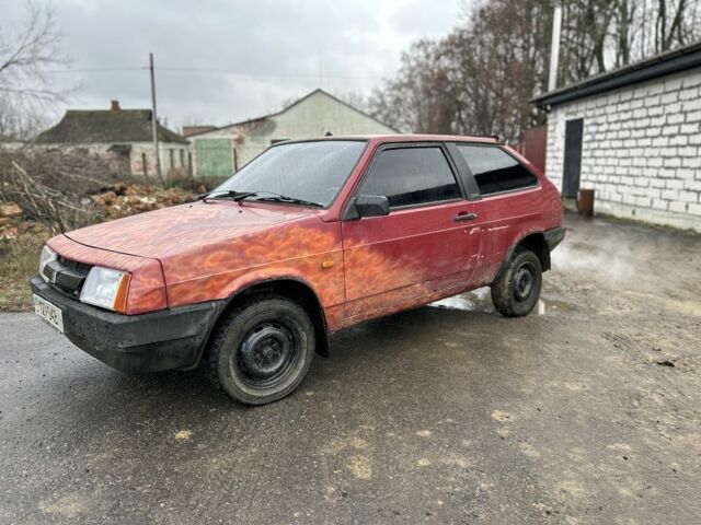 Червоний ВАЗ 2108, об'ємом двигуна 1.6 л та пробігом 200 тис. км за 550 $, фото 1 на Automoto.ua