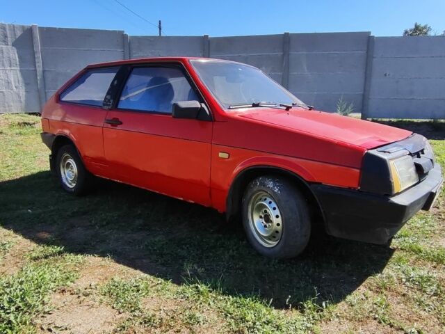 Красный ВАЗ 2108, объемом двигателя 1.3 л и пробегом 34 тыс. км за 510 $, фото 2 на Automoto.ua