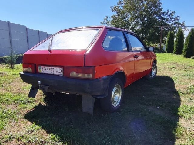 Красный ВАЗ 2108, объемом двигателя 1.3 л и пробегом 34 тыс. км за 510 $, фото 3 на Automoto.ua