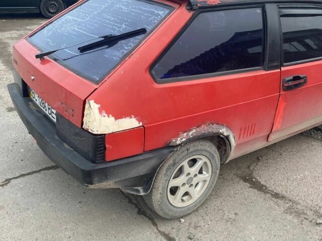 Червоний ВАЗ 2108, об'ємом двигуна 1.1 л та пробігом 250 тис. км за 800 $, фото 1 на Automoto.ua