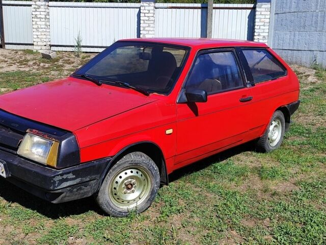Красный ВАЗ 2108, объемом двигателя 1.3 л и пробегом 34 тыс. км за 510 $, фото 6 на Automoto.ua