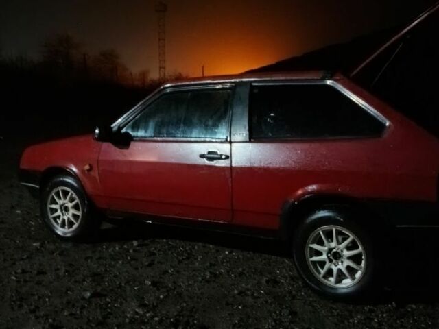 Красный ВАЗ 2108, объемом двигателя 1.5 л и пробегом 158 тыс. км за 750 $, фото 4 на Automoto.ua