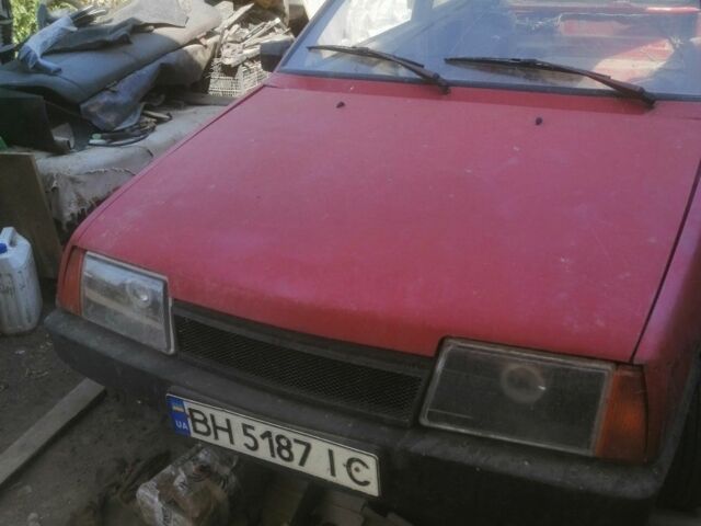 Красный ВАЗ 2108, объемом двигателя 1.3 л и пробегом 100 тыс. км за 550 $, фото 1 на Automoto.ua