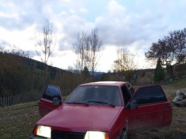 Красный ВАЗ 2108, объемом двигателя 1.5 л и пробегом 60 тыс. км за 1100 $, фото 3 на Automoto.ua