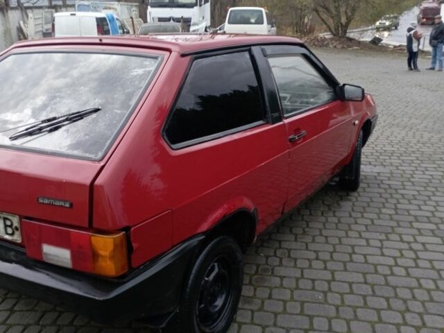 Красный ВАЗ 2108, объемом двигателя 1.3 л и пробегом 100 тыс. км за 450 $, фото 2 на Automoto.ua