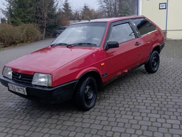 Красный ВАЗ 2108, объемом двигателя 1.3 л и пробегом 100 тыс. км за 450 $, фото 5 на Automoto.ua