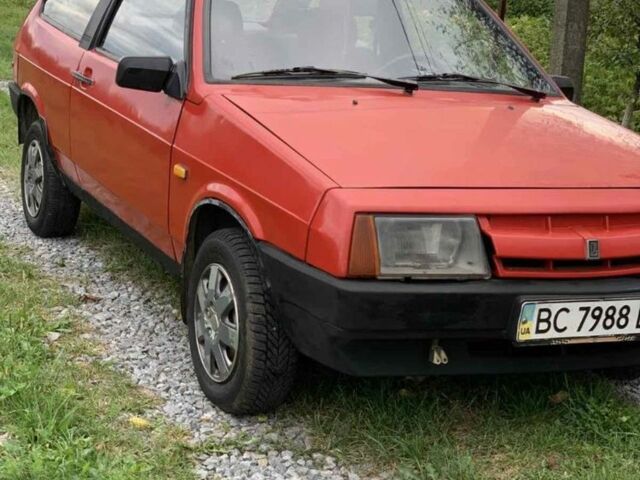 Красный ВАЗ 2108, объемом двигателя 1.3 л и пробегом 77 тыс. км за 690 $, фото 1 на Automoto.ua