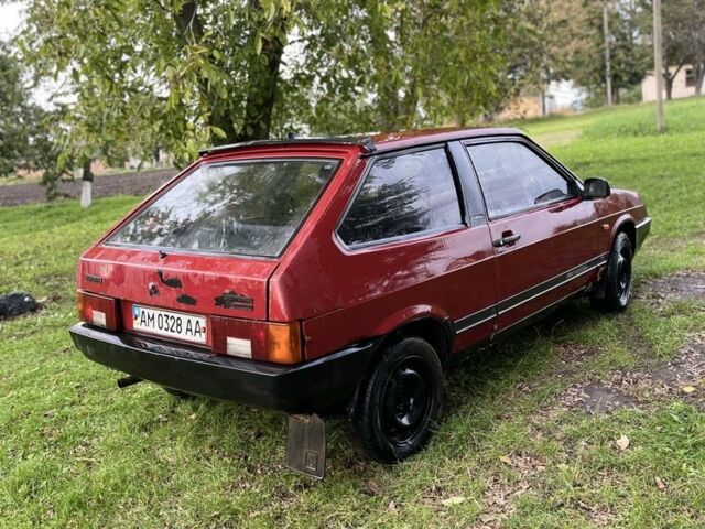 Червоний ВАЗ 2108, об'ємом двигуна 1.3 л та пробігом 170 тис. км за 650 $, фото 5 на Automoto.ua