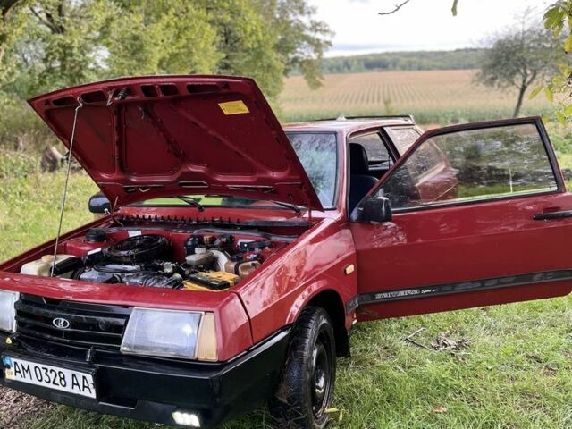 Червоний ВАЗ 2108, об'ємом двигуна 1.3 л та пробігом 170 тис. км за 650 $, фото 6 на Automoto.ua