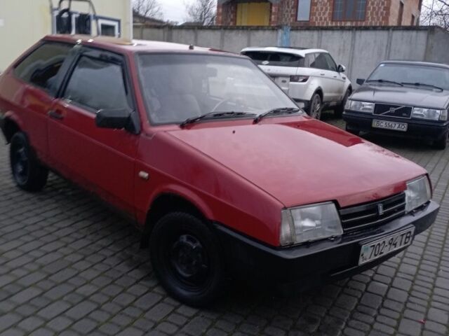 Красный ВАЗ 2108, объемом двигателя 1.3 л и пробегом 100 тыс. км за 450 $, фото 4 на Automoto.ua