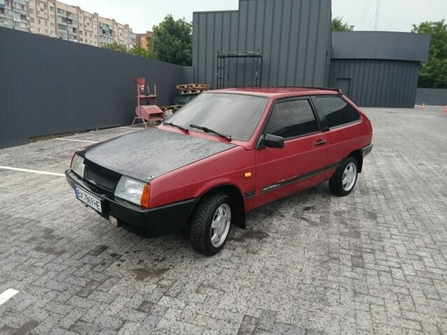 Красный ВАЗ 2108, объемом двигателя 1.3 л и пробегом 68 тыс. км за 1200 $, фото 6 на Automoto.ua