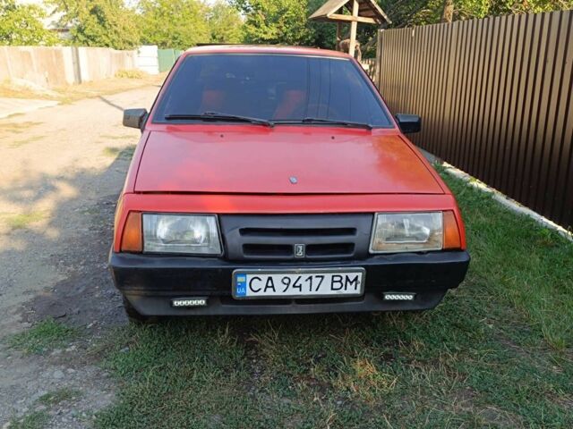 Красный ВАЗ 2108, объемом двигателя 1.1 л и пробегом 1 тыс. км за 1100 $, фото 3 на Automoto.ua