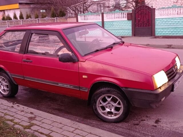 Червоний ВАЗ 2108, об'ємом двигуна 1.5 л та пробігом 110 тис. км за 1300 $, фото 1 на Automoto.ua