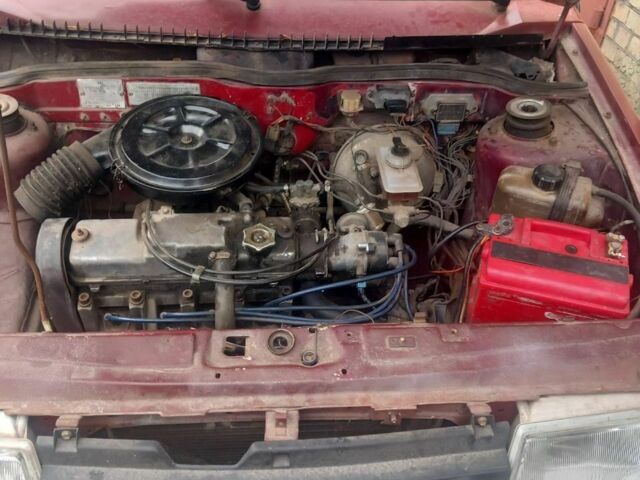 Червоний ВАЗ 2108, об'ємом двигуна 1 л та пробігом 12 тис. км за 800 $, фото 4 на Automoto.ua