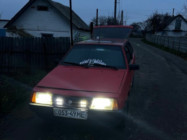 Красный ВАЗ 2108, объемом двигателя 1.3 л и пробегом 100 тыс. км за 750 $, фото 8 на Automoto.ua