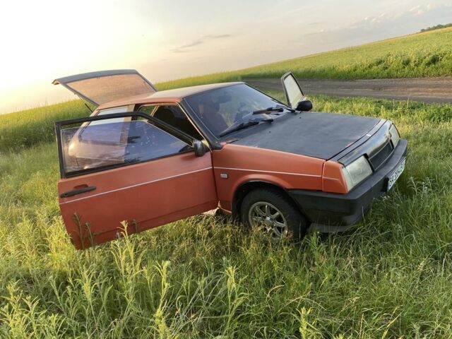 Красный ВАЗ 2108, объемом двигателя 1.3 л и пробегом 2 тыс. км за 1000 $, фото 3 на Automoto.ua