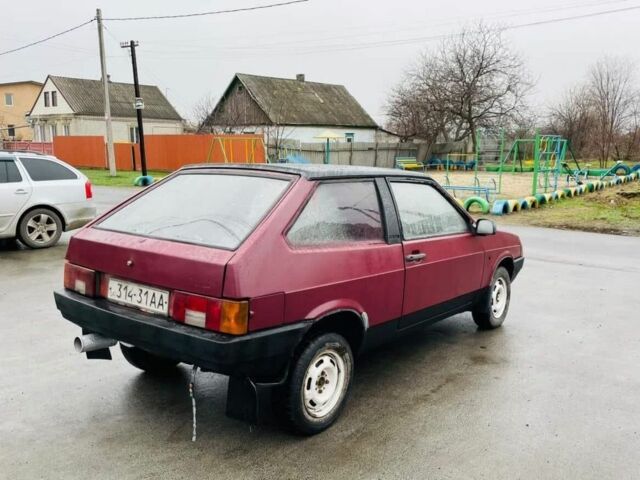 Красный ВАЗ 2108, объемом двигателя 1.6 л и пробегом 3 тыс. км за 473 $, фото 1 на Automoto.ua