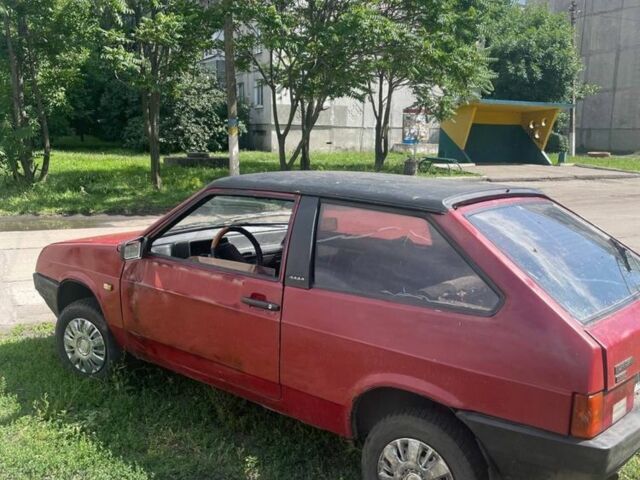 Красный ВАЗ 2108, объемом двигателя 1.5 л и пробегом 3 тыс. км за 250 $, фото 3 на Automoto.ua