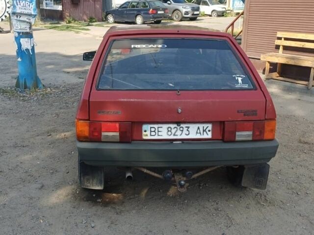 Красный ВАЗ 2108, объемом двигателя 0 л и пробегом 134 тыс. км за 607 $, фото 2 на Automoto.ua