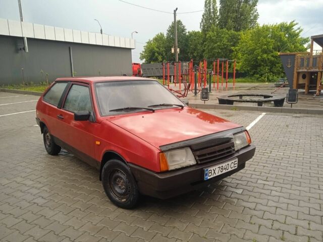 Красный ВАЗ 2108, объемом двигателя 1.3 л и пробегом 87 тыс. км за 700 $, фото 3 на Automoto.ua