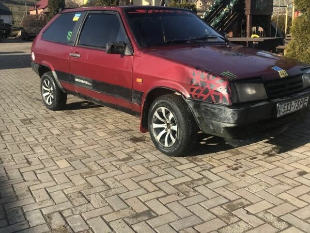 Красный ВАЗ 2108, объемом двигателя 1.5 л и пробегом 2 тыс. км за 433 $, фото 3 на Automoto.ua