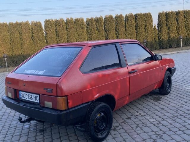 Червоний ВАЗ 2108, об'ємом двигуна 1.3 л та пробігом 167 тис. км за 600 $, фото 6 на Automoto.ua