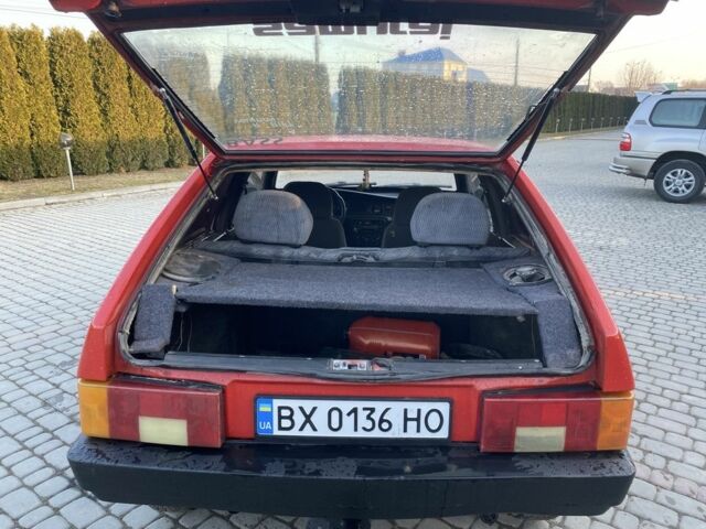 Червоний ВАЗ 2108, об'ємом двигуна 1.3 л та пробігом 167 тис. км за 600 $, фото 5 на Automoto.ua