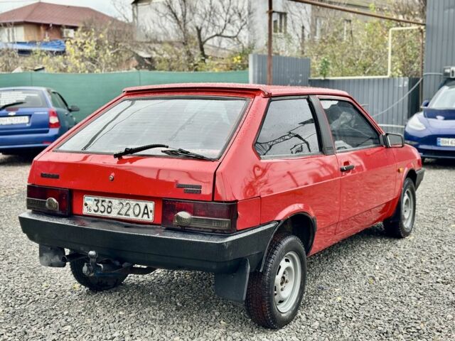 Красный ВАЗ 2108, объемом двигателя 1.3 л и пробегом 128 тыс. км за 900 $, фото 5 на Automoto.ua