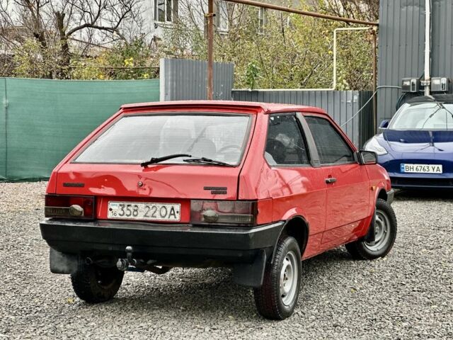 Красный ВАЗ 2108, объемом двигателя 1.3 л и пробегом 128 тыс. км за 900 $, фото 11 на Automoto.ua