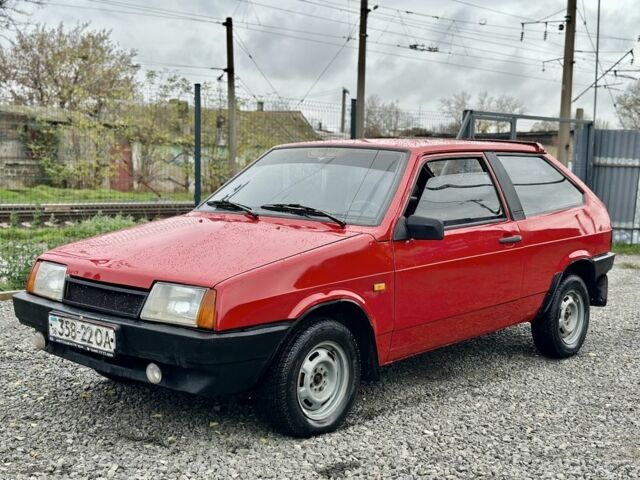 Красный ВАЗ 2108, объемом двигателя 1.3 л и пробегом 128 тыс. км за 900 $, фото 2 на Automoto.ua