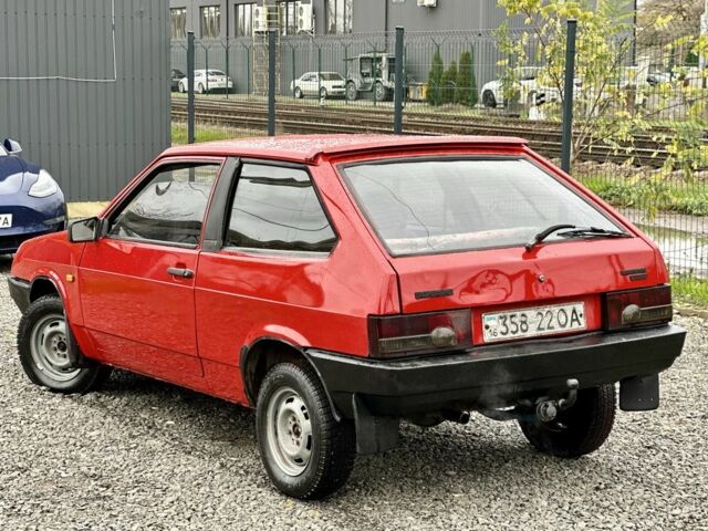 Красный ВАЗ 2108, объемом двигателя 1.3 л и пробегом 128 тыс. км за 900 $, фото 14 на Automoto.ua