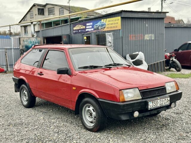 Красный ВАЗ 2108, объемом двигателя 1.3 л и пробегом 128 тыс. км за 900 $, фото 3 на Automoto.ua