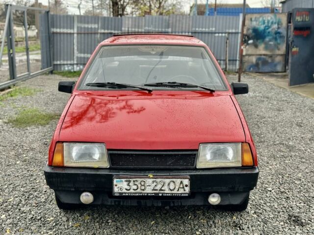 Красный ВАЗ 2108, объемом двигателя 1.3 л и пробегом 128 тыс. км за 900 $, фото 1 на Automoto.ua