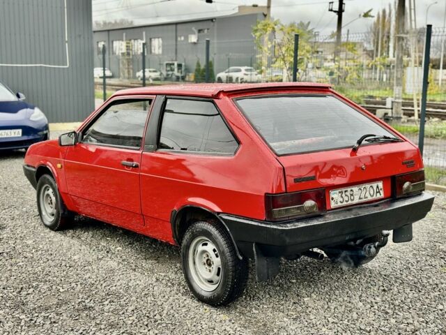 Красный ВАЗ 2108, объемом двигателя 1.3 л и пробегом 128 тыс. км за 900 $, фото 6 на Automoto.ua