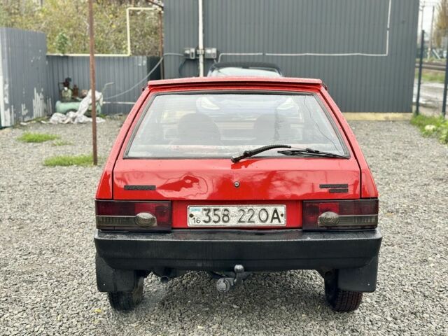 Красный ВАЗ 2108, объемом двигателя 1.3 л и пробегом 128 тыс. км за 900 $, фото 4 на Automoto.ua