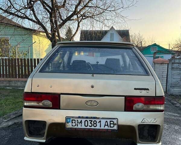 Желтый ВАЗ 2108, объемом двигателя 1.3 л и пробегом 96 тыс. км за 1100 $, фото 4 на Automoto.ua