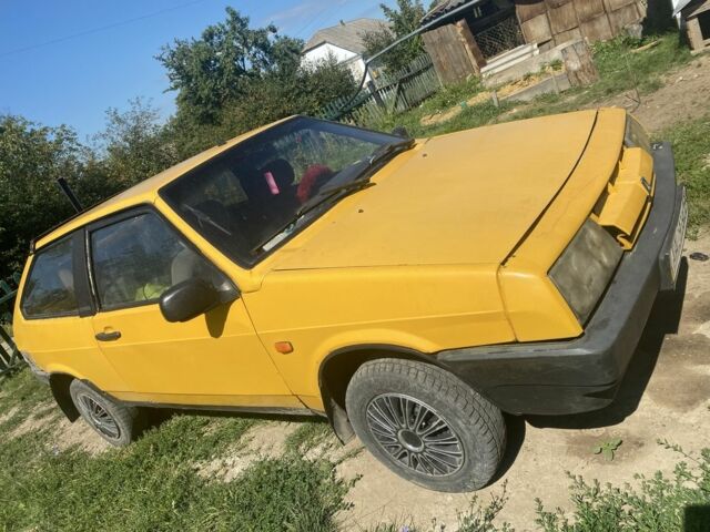 Желтый ВАЗ 2108, объемом двигателя 1.3 л и пробегом 146 тыс. км за 750 $, фото 1 на Automoto.ua