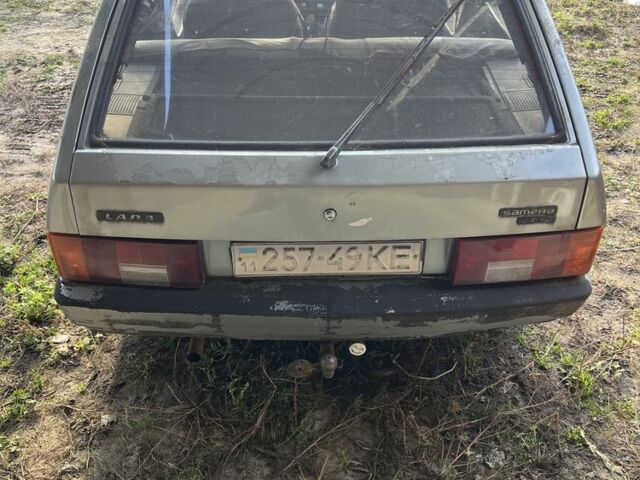 Серый ВАЗ 2108, объемом двигателя 1.6 л и пробегом 160 тыс. км за 618 $, фото 4 на Automoto.ua