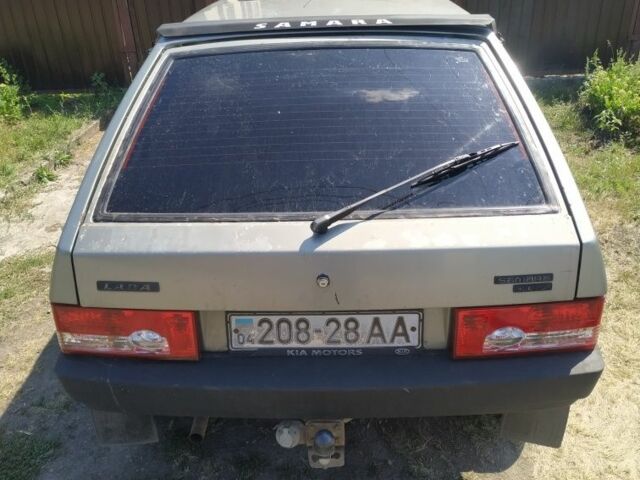 Серый ВАЗ 2108, объемом двигателя 1.3 л и пробегом 70 тыс. км за 1188 $, фото 4 на Automoto.ua