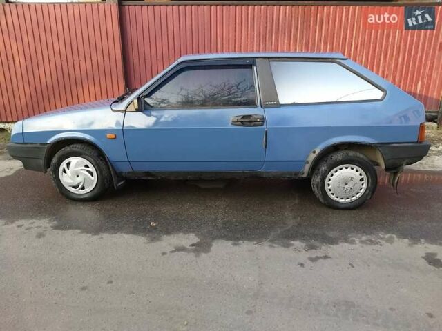 Синий ВАЗ 2108, объемом двигателя 1.3 л и пробегом 150 тыс. км за 1200 $, фото 1 на Automoto.ua